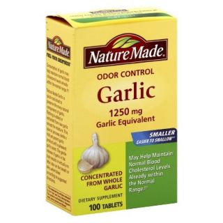 Nature Made Odor Controlled Garlic 1250 mg   100 Count