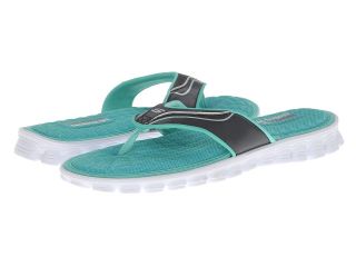 SKECHERS Sport Cooling Gel 1 Strap Thong Sandal Womens Sandals (Gray)
