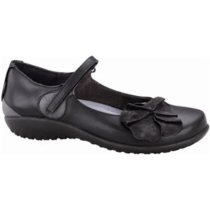 Naot Womens Titoki Jet Black Shadow Grey Nubuck Black Velvet Nubuck Shoes, Size 39 M   11094 N1W