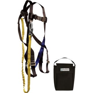 FallTech Harness/Lanyard Combo with Bag, Model A70078259R