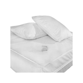 PermaShield Basic Mattress Protector Set, White