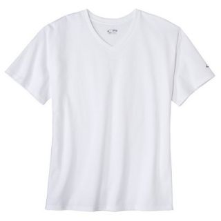 C9 by Champion Mens Active V Neck Tee   White XL