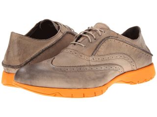 Hush Puppies FIVE Brogue Mens Lace up casual Shoes (Taupe)