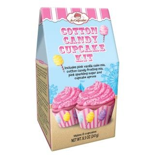 Cotton Candy Cupcake Kit