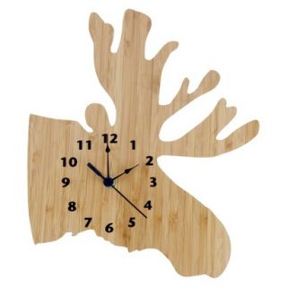Northwoods Moose Clock by Trend Lab