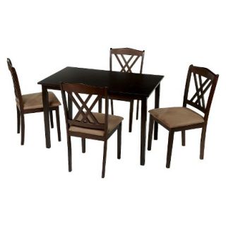 Target Dining Table Set TMS 5 Piece Double Cross Back Dining Set