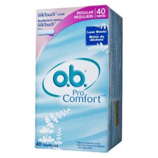 o.b. Pro Comfort Tampons Regular absorbency