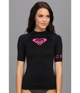 Roxy Whole Hearted S/S Surf Shirt Womens Swimwear (Black)