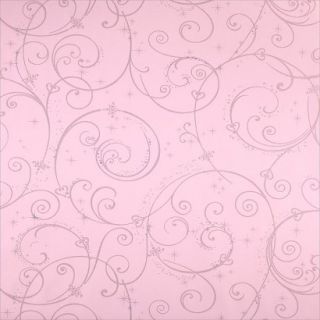 Perfect Princess Scroll Wallpaper   Pink