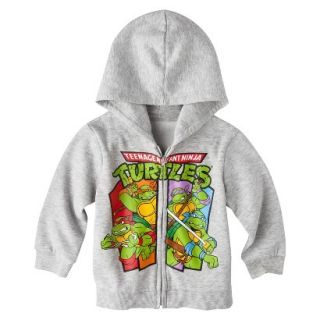 Teenage Mutant Ninja Turtles Infant Toddler Boys Hoodie   Gray 4T
