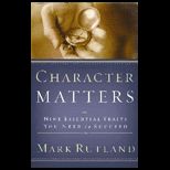 Character Matters  Nine Essential Traits