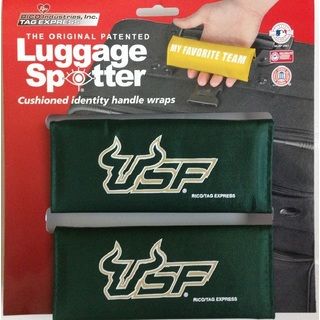 Original Patented Ncaa Usf Luggage Spotter (set Of 2)