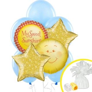 Little Sunshine Party Balloon Bouquet
