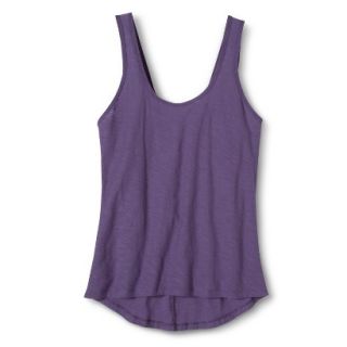 C9 by Champion Womens Short Sleeve V Back Yoga Tank   Huckle Berry Purple XXL