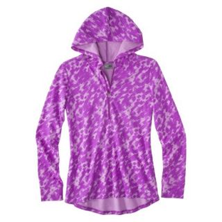C9 by Champion Womens Run Hooded Pullover   Purple Reef M