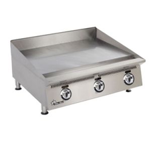Star Manufacturing 36 Griddle   1 Steel Plate & Manual Controls, NG
