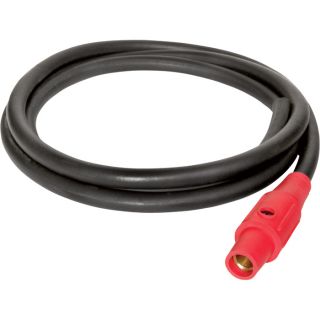 CEP Power Cord with Cam Lock   200 Amps, 10Ft.L, Red, Model 6121PR