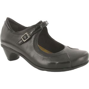 Naot Womens Cardinal Black Madras Jet Black Black Crinkle Patent Shoes, Size 37 M   44094 N52