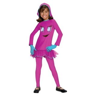 Girls Pac Man Pinky Costume
