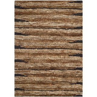 Safavieh Hand knotted Organic Natural Wool Rug (2 X 3)