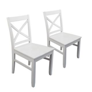 Dining Chair Threshold Carey Dining Chair   White   Set of 2