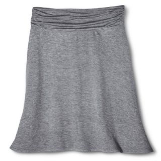 Merona Womens Jersey Knit Skirt   Grey   XXL
