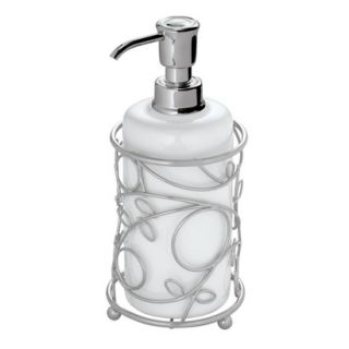 InterDesign Twigz Soap Pump   White/Silver