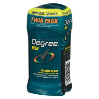 Degree Extreme Blast Anti Perspirant and Deodorant Stick 2pk 2.7oz