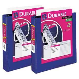 Avery 2 Count Durable Ring Binder   Blue (1)