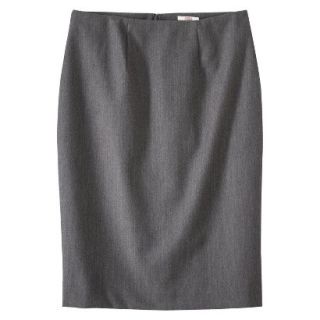 Merona Petites Classic Pencil Skirt   Gray 16P