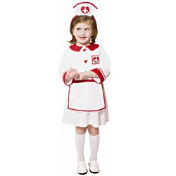 Dress Up America Girls Red Cross Nurse Costume