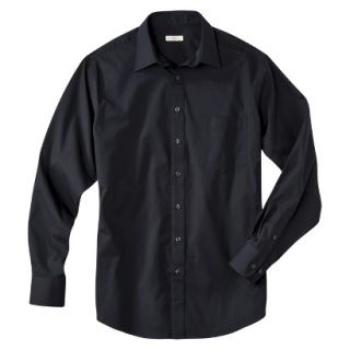 Merona Mens Ultimate Classic Fit Dress Shirt   Black Basin Xl
