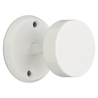 Young House Love Chunky Round Rail Hook   White