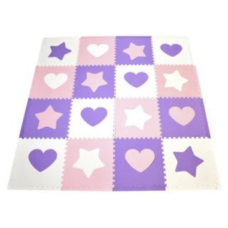 Hearts Playmat Set, Pink by Tadpoles