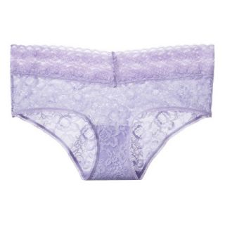 Gilligan & OMalley Womens All Over Lace Hipster   Lavender XS