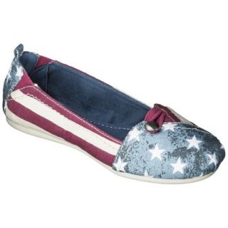 Girls Cherokee Helaine Canvas Loafers   Multicolor 1