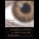 Complications of Ophthalmic Surgery