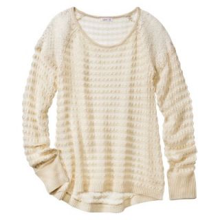 Xhilaration Juniors Pullover Sweater   Tan L(11 13)