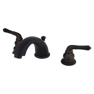 Widespead Oil Rubbed Bronze Bathroom Faucet