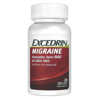 Excedrin Migraine Pain Reliever Caplets   200 Caplets