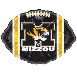 Missouri Tigers Foil Football Balloon