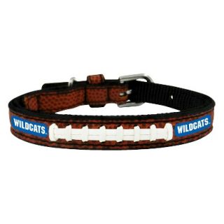 Kentucky Wildcats Classic Leather Toy Football Collar
