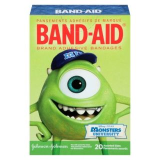 BAND AID Monsters University Adhesive Bandages   20 Count