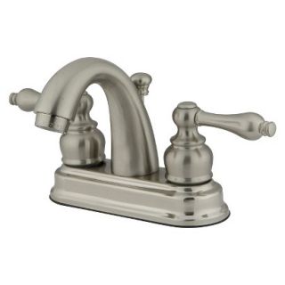 Restoration Classic Satin Nickel Bathroom Faucet
