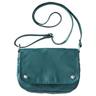 Mossimo Textured Crossbody Handbag   Teal