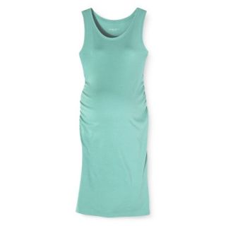 Liz Lange for Target Maternity Sleeveless Tee Shirt Dress   Sunglow Green XL