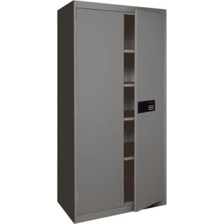 Sandusky Lee Keyless Electronic Cabinet   36 Inch W x 18 Inch D x 72 Inch H,