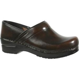 Sanita Clogs Womens Professional Cabrio Brown Shoes, Size 41 M   457806W 03
