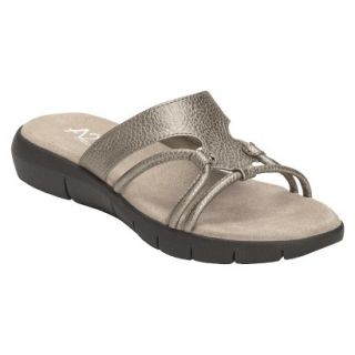 Womens A2 by Aerosoles Wip Current Sandal   Silver 6