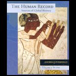 Human Record  Volume I to 1700